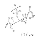 Forreste venstre B-stolpe trim 68292929AD til Dodge RAM 1500 2019-2026