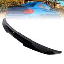 Schwarz glänzend Heckspoiler für BMW 2er F22 F87 14-21 Coupé PSM Style