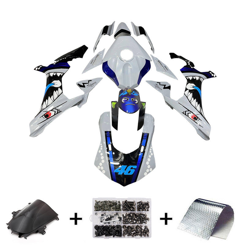 Verkleidungssatz aus ABS-Kunststoff für Yamaha YZFR1 YZF-R1 2015-2019
