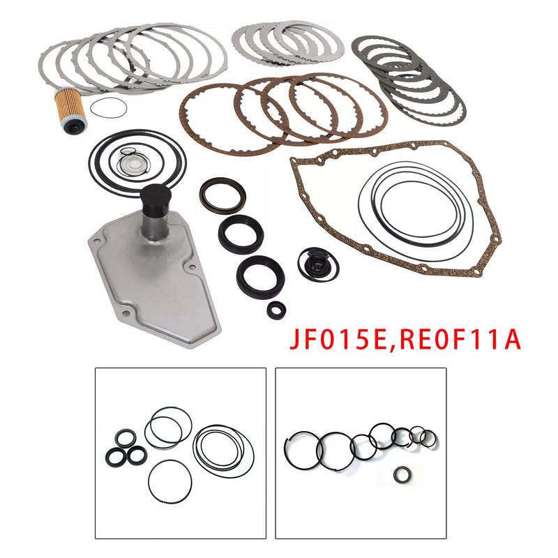 Übertragung Master Rebuild Kit Filter Kupplung Disc Für NISSAN JF015E RE0F11A 2,0
