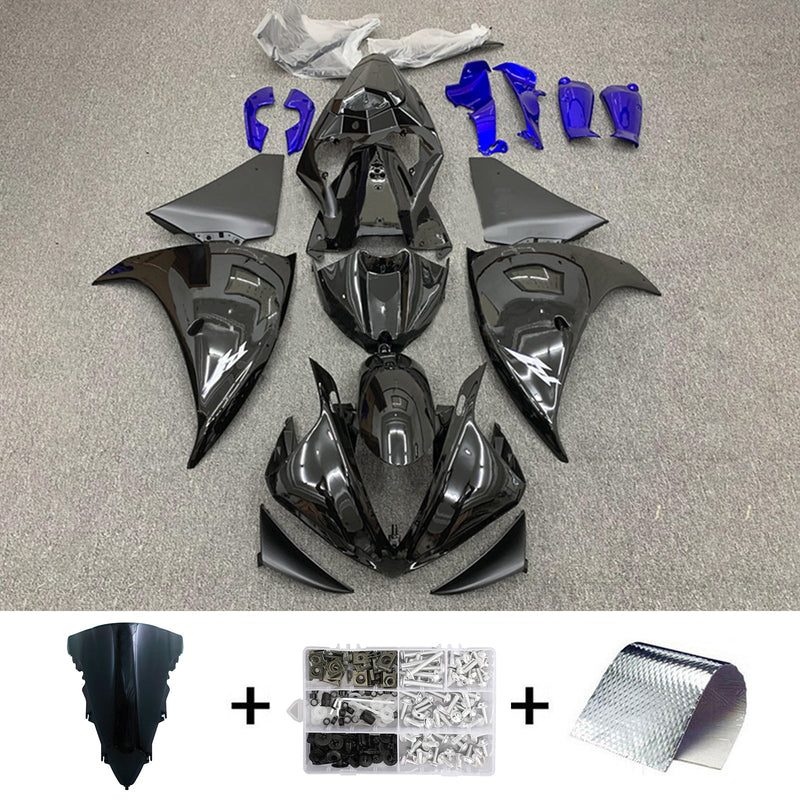 Zestaw owiewek wtryskowych Yamaha YZF-R1 na lata 2012-2014, korpus z tworzywa ABS