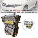 Brandneuer 1AR-FE-Motor mit Dual-VVT-i-Antrieb für Toyota Venza Highlander (Baujahr 2009–2016)