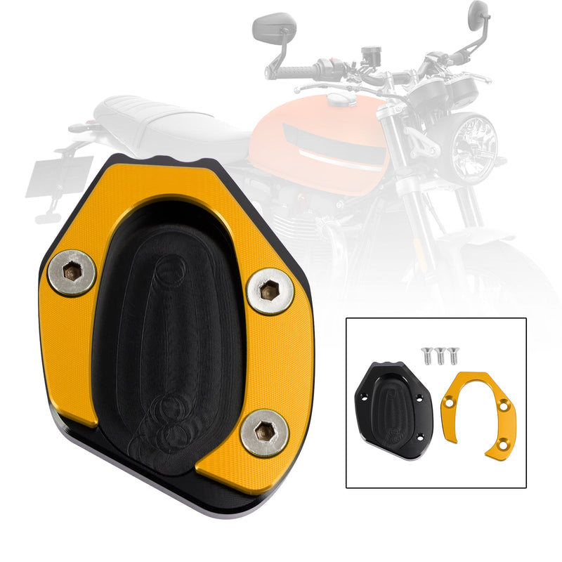 Suurempi jalustalevy, joka sopii malleihin Speed ​​​​Twin 1200 19-21 Thruxton 1200/R 16-19