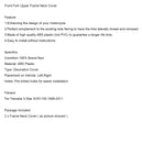 1999-2011 Yamaha V-Star XVS1100 Přední vidlice Horní rám Kryt krku Chrome