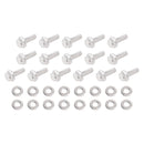 2er-Pack Ventildeckelschrauben-Set aus Edelstahl 400-7507 (Sechskant, 300 mm)