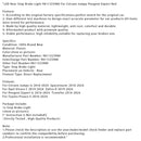 Piloto trasero LED 9811325980 para Citroen Jumpy y Peugeot Expert, rojo