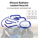Zestaw silikonowych przewodów układu chłodzenia do Suzuki GSX-S750/Z (2017–2025)