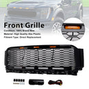 Frontstoßstangengrill aus ABS mit LED-Beleuchtung für Ford F150 Raptor (Modelljahre 2021–2023)