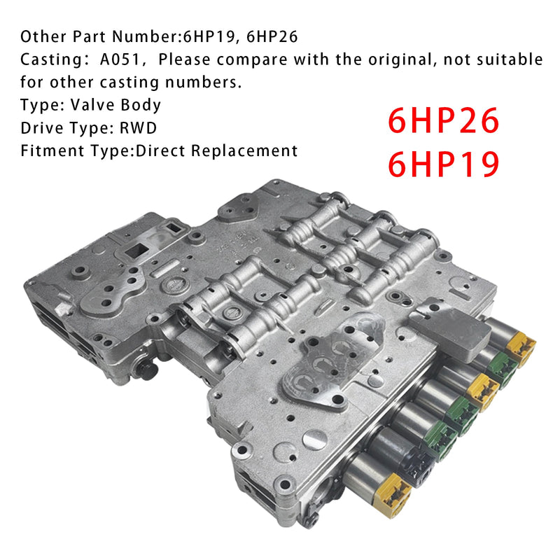 6HP26 6HP19 Ventilkörper