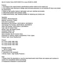 1990-1993 Lexus LS400 Idle Air Conditioning Valve 22270-50010