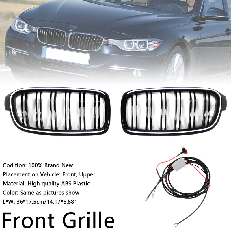 2012–2019 BMW 3 -sarja F31 Touring Doublellame Nice Grill