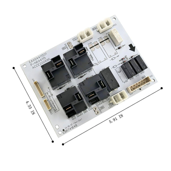 Placa de controle de retransmissão EB 74164805 para LG Range/Hert/fogões