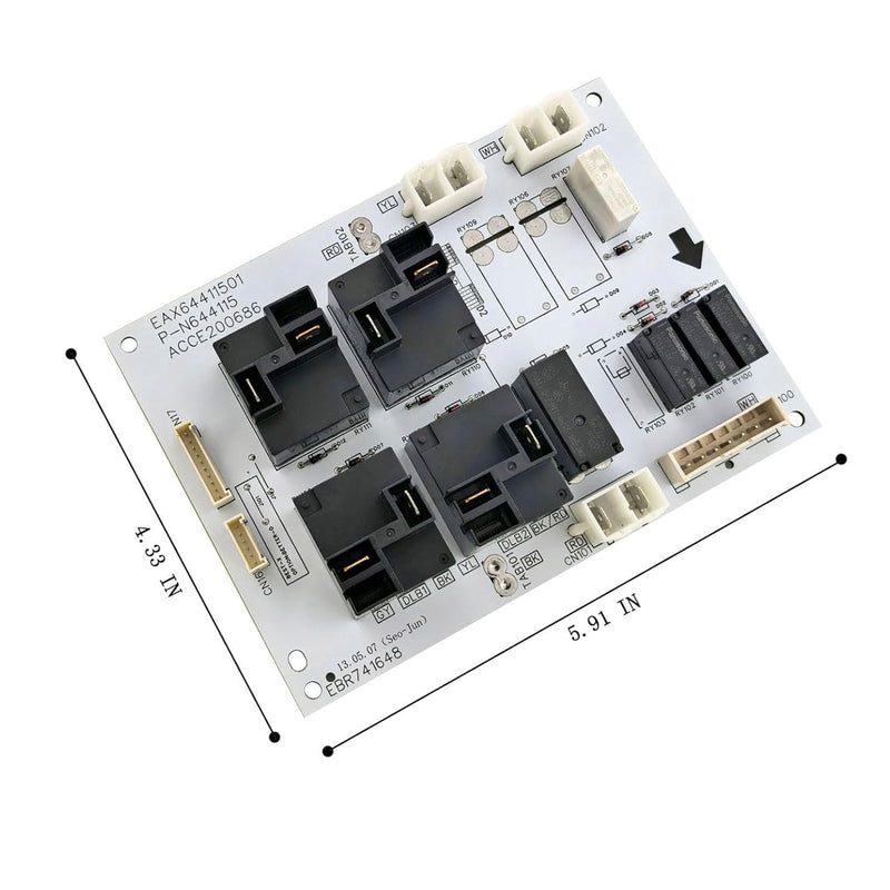 Placa de controle de retransmissão EB 74164805 para LG Range/Hert/fogões