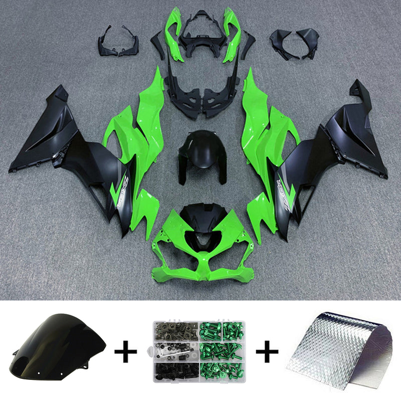 2019-2023 Kawasaki ZX6R Injection Waring Kit Carroceria fotos de plástico