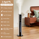 Stille 9L luftfugter 3 hastighed Cool Mist Ultrasonic luftfugter