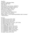 Przełącznik przedniego miejsca w prawo do przednich prawej zasilania przełącznika siedziska dla Cadillaca SRX Buick Chevrolet GMC 25974715 Power