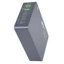 F8A Desktop Ladestation USB 6-Port Schnelle Ladegerät PD100W Ladestation Smart Ladegerät EU Stecker