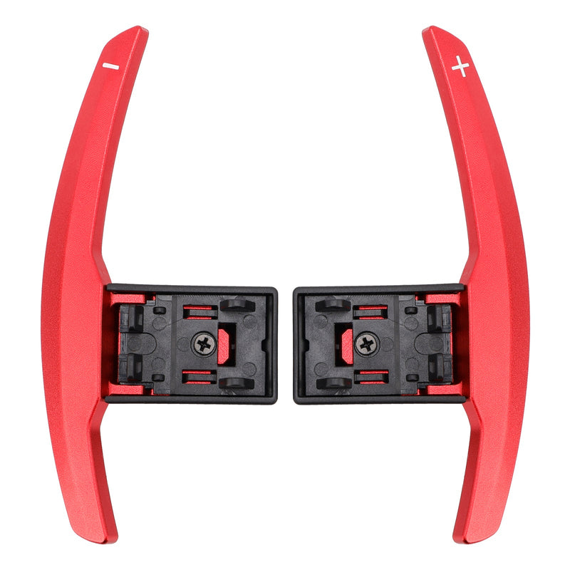 Schaltwippenverlängerung für BMW F-Serie F30 F31 F32 F10 X3 X5 Aluminium Rot