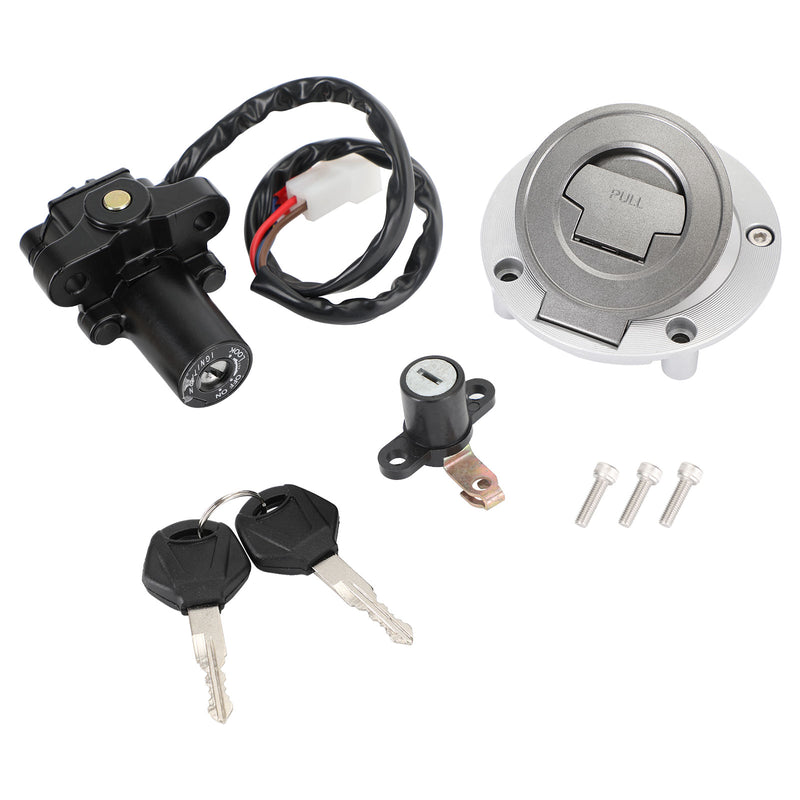 Kit de interruptor de ignição com tampa de combustível para Yamaha FZ1 RN16 FZ6 RJ07 RJ14 FZ8 RN25