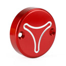 Tampa vermelha do reservatório de fluido de freio para Ducati Panigale Streetfighter V2 V4