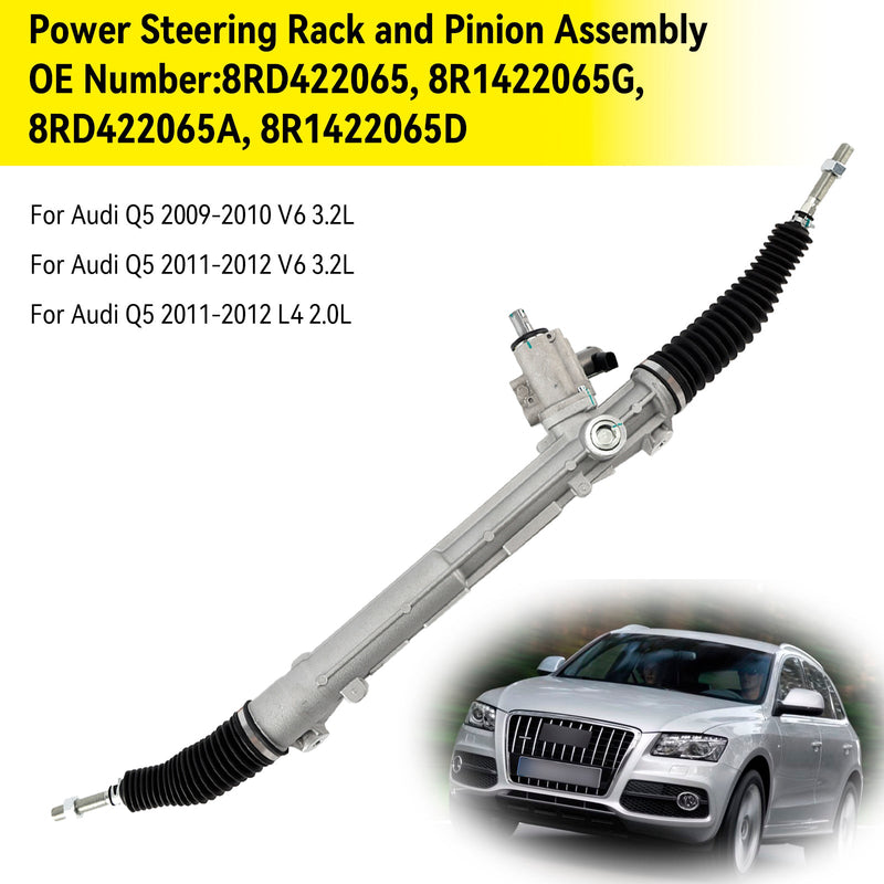 Power Steering Rack and Pinion Assembly For Audi Q5 2009-2012 L4 2.0L V6 3.2L