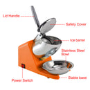 Elektrische Eiscrusher-Maschine mit EU-Stecker Eisraspel Schneekegelmaschine 500W