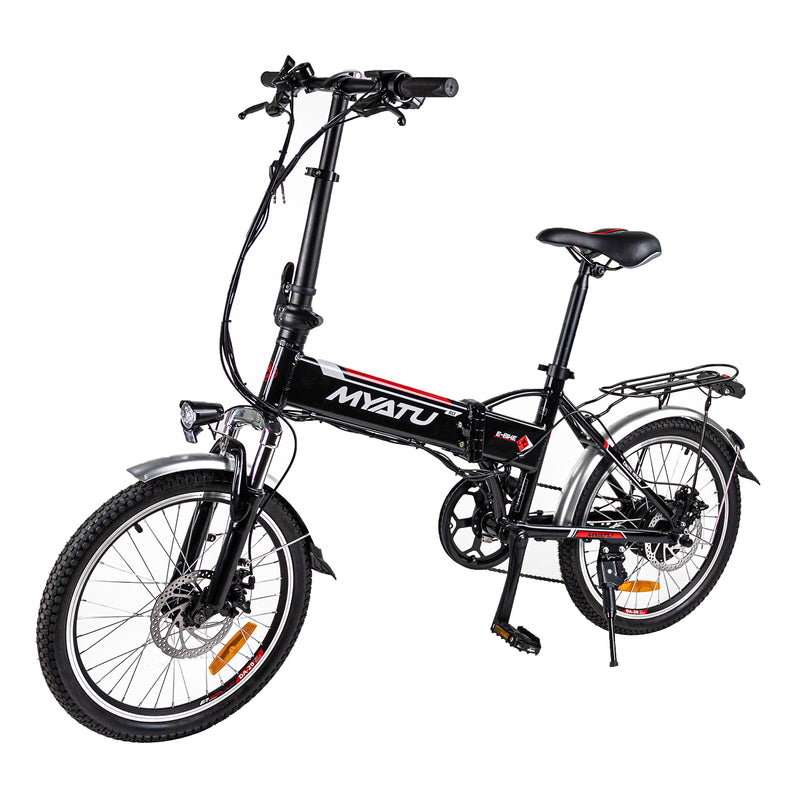 20" 36V 10.4AH 250W 7-växlad elektrisk cykel hopfällbar cykel ram i aluminium