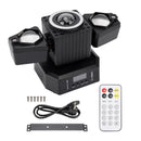 Moving Head Light Roterende Laser Beam Strobe Fjernbetjening DMX Stage Light