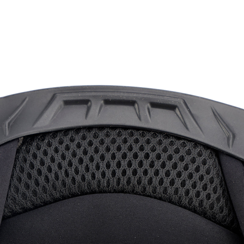 Prick motorcykelhjälm för vuxna, gata, integrerad hjälm, röd/svart