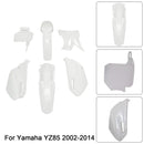Cambios de guardabarros del kit de plástico corporal para Yamaha YZ85 2002-2014
