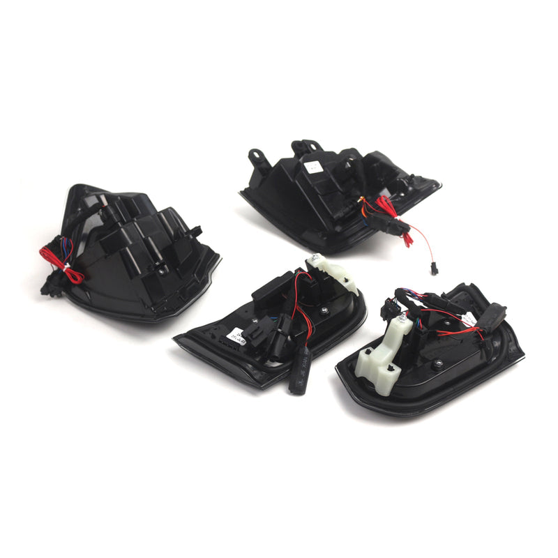 L&amp;R Geräucherte LED Rückleuchten Hinten Lampe Montage Für BMW 3 F30 F80 M3 2013-2018