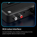 NFC Bluetooth 5.4 Audioempfänger AUX/RCA-Verstärker USB-Flash-Laufwerk zum Abspielen von Musik
