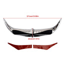 Bat Brow Batwing Fairing Trim for Electra Street Glides Trikes 96-13