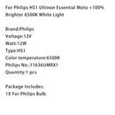 Für Philips HS1 Ultinon Essential Moto +100 % helleres 6500 K weißes Licht