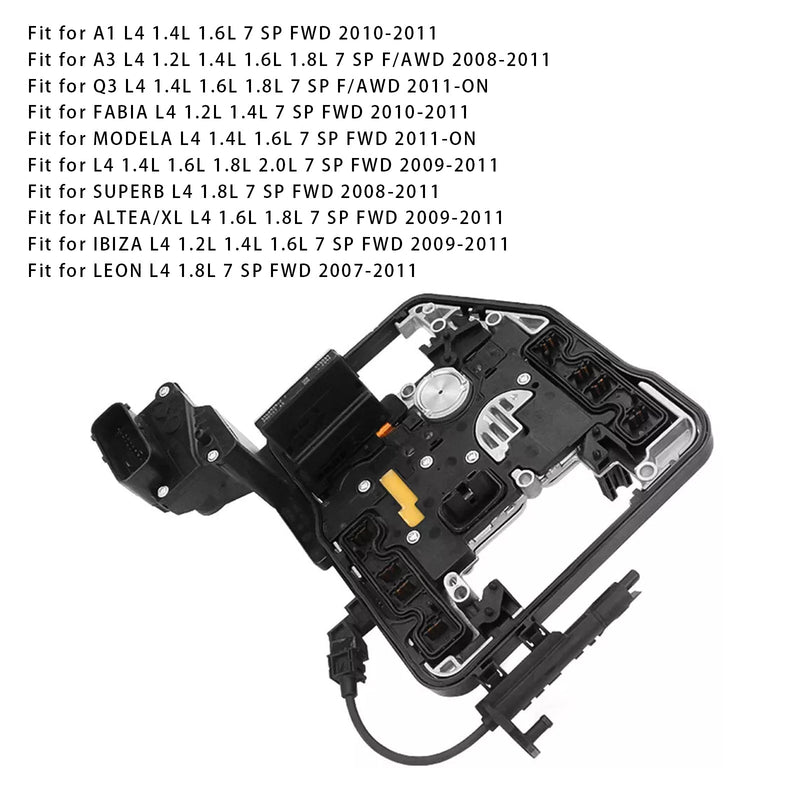 2010–2011 A1 L4 1.4L 1.6L 7 SP FWD Brandneues 0AM-Getriebesteuergerät TCU TCM 0AM927769D DQ200