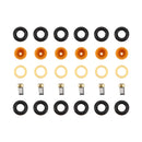 6 peças Injetor de combustível O-ring Filtro de vedação Audi 80 90 100 A4 A6 A8 2.4 2.6 2.8