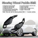 Hiilikuitutyylinen ohjauspyörän vaihteiston siipi, sovi Jaguar XF XEL F-Type