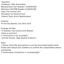 2016–2019 Kia Optima 2,4 l Kühlerlüfter-Steuermodul 25385D5200