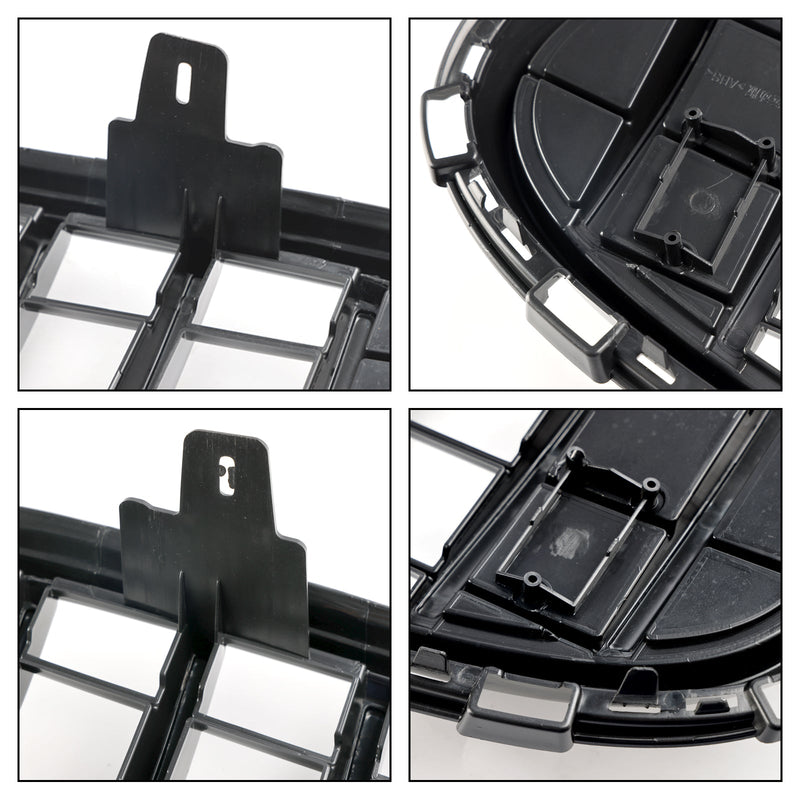 2022-2024 Mercedes GLC X254 C254 com grade superior do pára-choque dianteiro AMG-Line