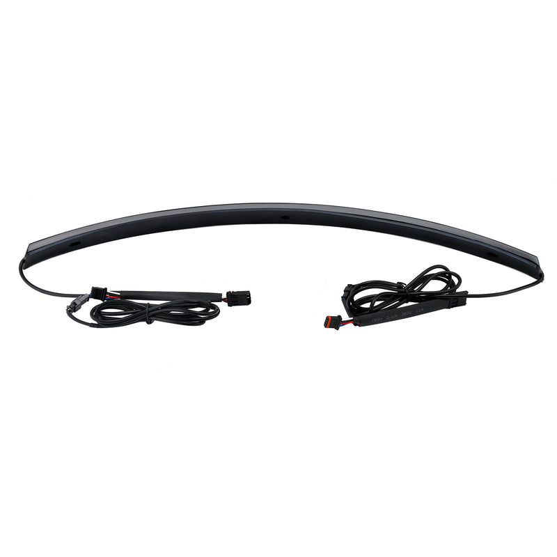 2014+Touring Electra Glide Street Glide Ultra Limited LED Lauf Blinker Licht Windschutzscheibe Trim