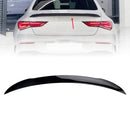 2019 + Mercedes-Benz CLA-Klasse W118 C118 Glanz Schwarz Hinten Boot Spoiler Für