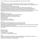 1993-1999 Subaru Impreza WRX GC8 4 Stück Einspritzdüsen 16611-AA100