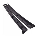 1992–1995 Honda Civic 2/3 Türer Coupé und Fließheck links und rechts Tür Zierleiste Zierleiste Säule Flügel Set SLJ-1173A-BK