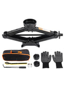 Auto zvedák 2,5 t/2500 kg univerzální nůžkový zvedák s klíčem na matice kol pro SUV a MPV