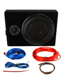 8" 600W bil subwoofer forsterker under setet høyttaler lyd subwoofer slank boks USA