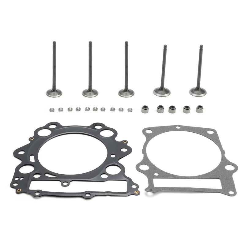 2004-2007 Yamaha YXR660F Rhino 660 Zylinderkopf Ventile Dichtungen Kit 3YF-12121-00 5KM-12111-00