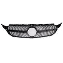 Diamond Front Grill Grille Fit Benz C-Class W205 C250 C300 C400 2015-2018