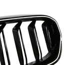 2021–2024 BMW 5er G30 G38 Frontgrill Doppellamelle, glänzend schwarz