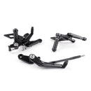 Adjustable Rearsets Foot Rest Pegs Rear Set For Honda CBR500R CB500F 16-17 BLK