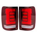 2008-2019 VW Amarok V6 LED-bakljus på baksidan och vänster, par av rött